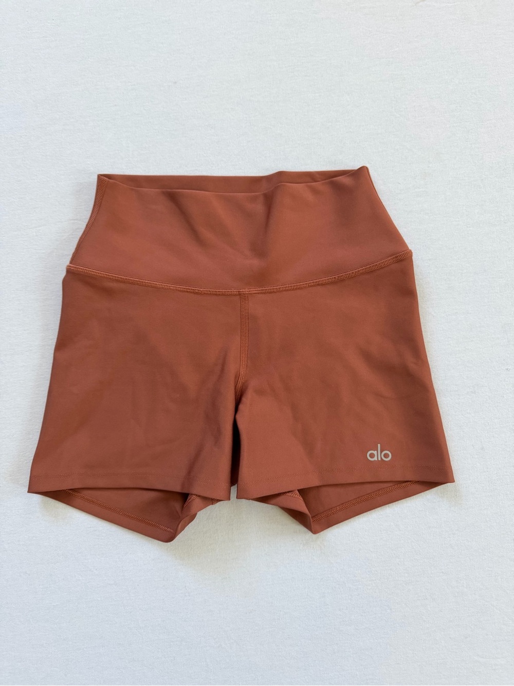 3" ALO Softsculpt High-Waist Precision Short - Rust